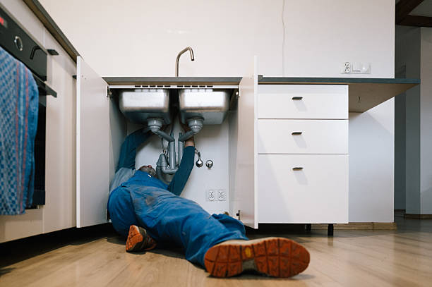 Professional Plumbing technician working in Hebron, OH